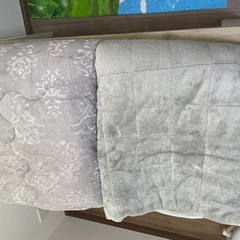 長方形こたつ　敷布団掛け布団セットの画像