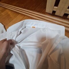 シャツ　白　スーツ　の画像