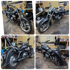 ホンダ❗️ マグナ50❗️ 人気のマットブラック❗️ カスタム多数❗️　の画像