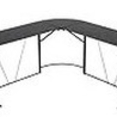 L字型パソコンデスク ガラス天板(黒)
の画像