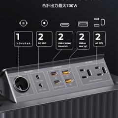 新品 定価89,990円 ポータブル電源の画像