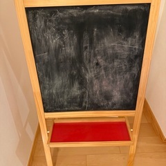 IKEA イーゼル　お絵かきボード　黒板　ホワイトボードの画像