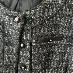 レディース　ツイードジャケットの画像