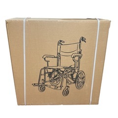 介助型車椅子❣️車いす 折り畳み式 軽い車椅子 簡易 軽量 持ち運び ブレーキ付の画像