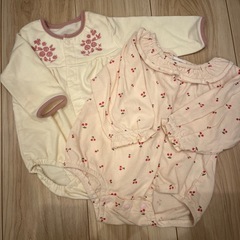 70-80㎝　女の子　ロンパース　コート　アウター　トップス　パンツ　おまとめの画像