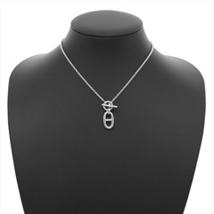 【超美品！】HERMES シェーヌダンクル アミュレット ペンダントの画像