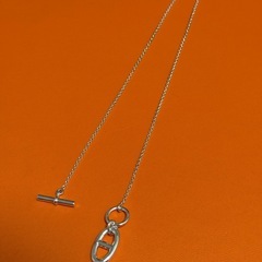 【超美品！】HERMES シェーヌダンクル アミュレット ペンダントの画像