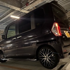 タントカスタム　ターボ　カメラ　自動ブレーキ　車検約2年　早い者勝ち！交換可の画像