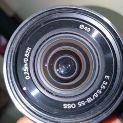 良品 SONY E 18-55mm F3.5-5.6 OSS SEL1855の画像