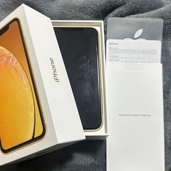 iPhone 10R イエロー　64Gの画像