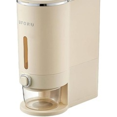 密閉米びつ キッチン米びつ 防湿 防虫 フラップ米びつ カップ付き 取り付け簡単 使いやすい 10kgの画像