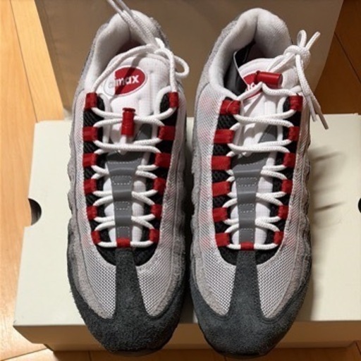 UNDEFEATED × Nike Air Max 95 SP "Fire Red" 27.5cm