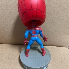 スパイダーマン　貯金箱　フィギュアの画像
