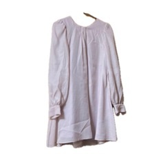 最終価格COCODEAL ケーブルニットベストオーガンジーワンピースの画像