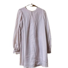 最終価格COCODEAL ケーブルニットベストオーガンジーワンピースの画像