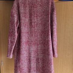 ZARA MAN チェックコート Mの画像