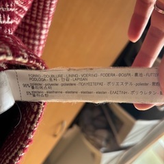 ZARA MAN チェックコート Mの画像