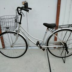 自転車　26インチ　LEDライト　近隣有料配達可能の画像