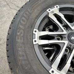　激安！ハイエース用スタッドレスアルミセット！ブリヂストン！の画像