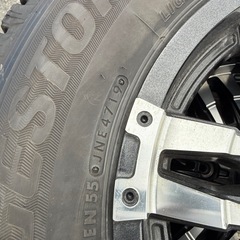 　激安！ハイエース用スタッドレスアルミセット！ブリヂストン！の画像