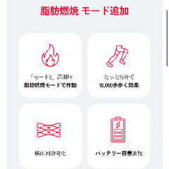 【15分で10,000歩歩く効果】 パルスヒール  ヒューグラブ EMS 型番R-R-rig-HU-09 ZU10701-17002Sの画像