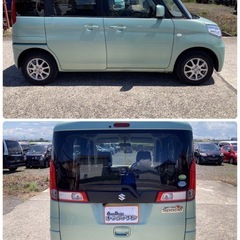 《自社ローン対応⭕️》［新潟県］【スズキ スペーシア 660 G】現金販売から自社ローン幅広い購入方法で対応❗️審査通過率98%、ブラックOK、格安中古車販売店【オーシャンデザイン】✨Bカメラ✨の画像