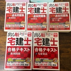 2025年版　宅建テキスト&過去問集合格セットの画像