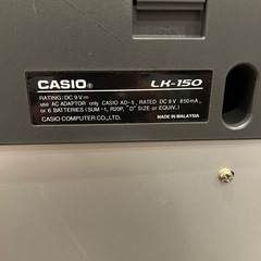 CASIO 光ナビゲーションキーボードの画像