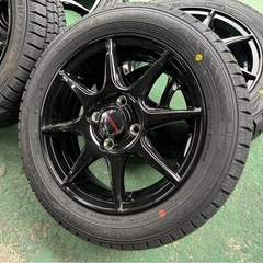 【新品】155/65R14 スタッドレスタイヤ＋ホイールセットの画像