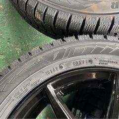 【新品】155/65R14 スタッドレスタイヤ＋ホイールセットの画像