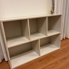 カラーボックス　白　
の画像