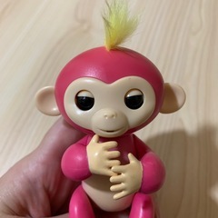 小っちゃな手のりモンキー ハグミン ピンクの画像