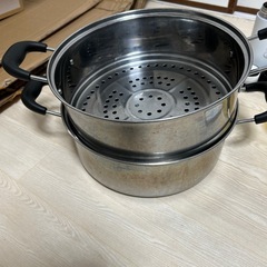 水筒弁当箱セット+鍋の画像