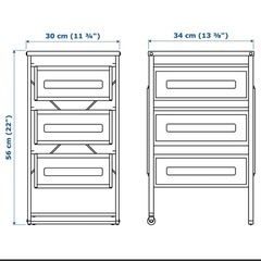 IKEA 引き出しユニットの画像