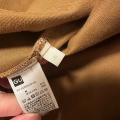 GU ブラウン ミリタリージャケット M sizeの画像