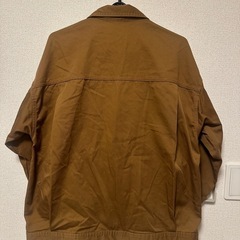 GU ブラウン ミリタリージャケット M sizeの画像