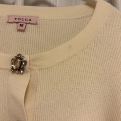 TOCCA ビジューカーディガン　Mサイズの画像