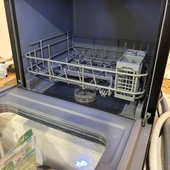 2023年9月購入　VIBMI コンパクト食器洗い乾燥機 ブラックの画像