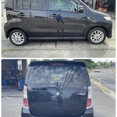 《自社ローン対応⭕️》［新潟県］【スズキ ワゴンR 660 スティングレー T】現金販売から自社ローン幅広い購入方法で対応❗️審査通過率98%、ブラックOK、格安中古車販売店【オーシャンデザイン】✨ナビ✨の画像