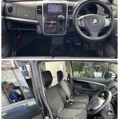 《自社ローン対応⭕️》［新潟県］【スズキ ワゴンR 660 スティングレー T】現金販売から自社ローン幅広い購入方法で対応❗️審査通過率98%、ブラックOK、格安中古車販売店【オーシャンデザイン】✨ナビ✨の画像