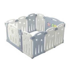 折りたたみ　扉付きベビーサークル　10枚セットの画像