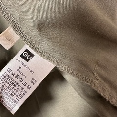 GUオリーブグリーン ミリタリージャケット　L sizeの画像