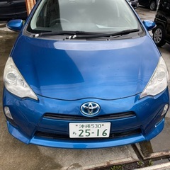 アクア　車検付き　すぐ乗れますの画像