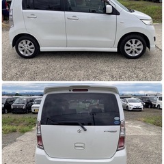 《自社ローン対応⭕️》［新潟県］【スズキ ワゴンR 660 スティングレー X】現金販売から自社ローン幅広い購入方法で対応❗️審査通過率98%、ブラックOK、格安中古車販売店【オーシャンデザイン】✨ナビ✨の画像