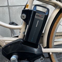 BRIDGESTONE 電動自転車 アシスタプリマ　26インチ　ミルクベージュの画像