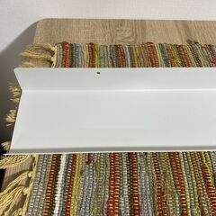 M734　IKEA MALMBACK ディスプレイシェルフ 60㎝ ホワイトの画像