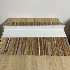 M734　IKEA MALMBACK ディスプレイシェルフ 60㎝ ホワイトの画像