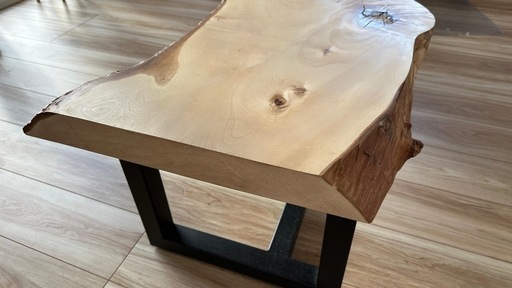 【美品！】トチの木のローテーブル