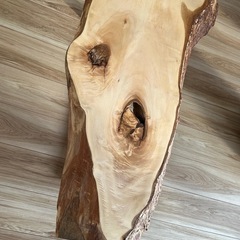 【美品！】トチの木のローテーブルの画像