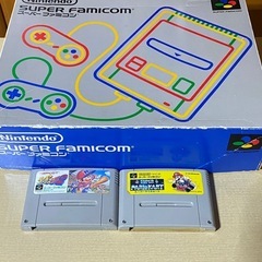 スーパーファミコン★ソフト2本付★動作品の画像